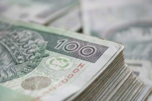 Stos banknotów